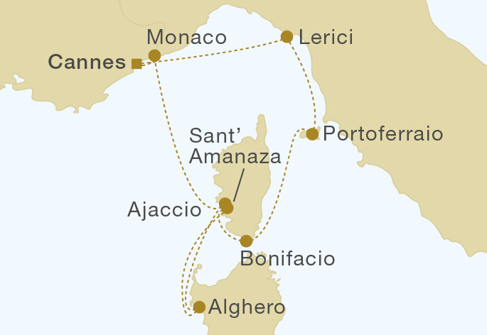 Starclippers map corica