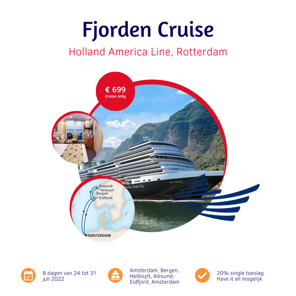 Cruise Noorse Fjorden promotie