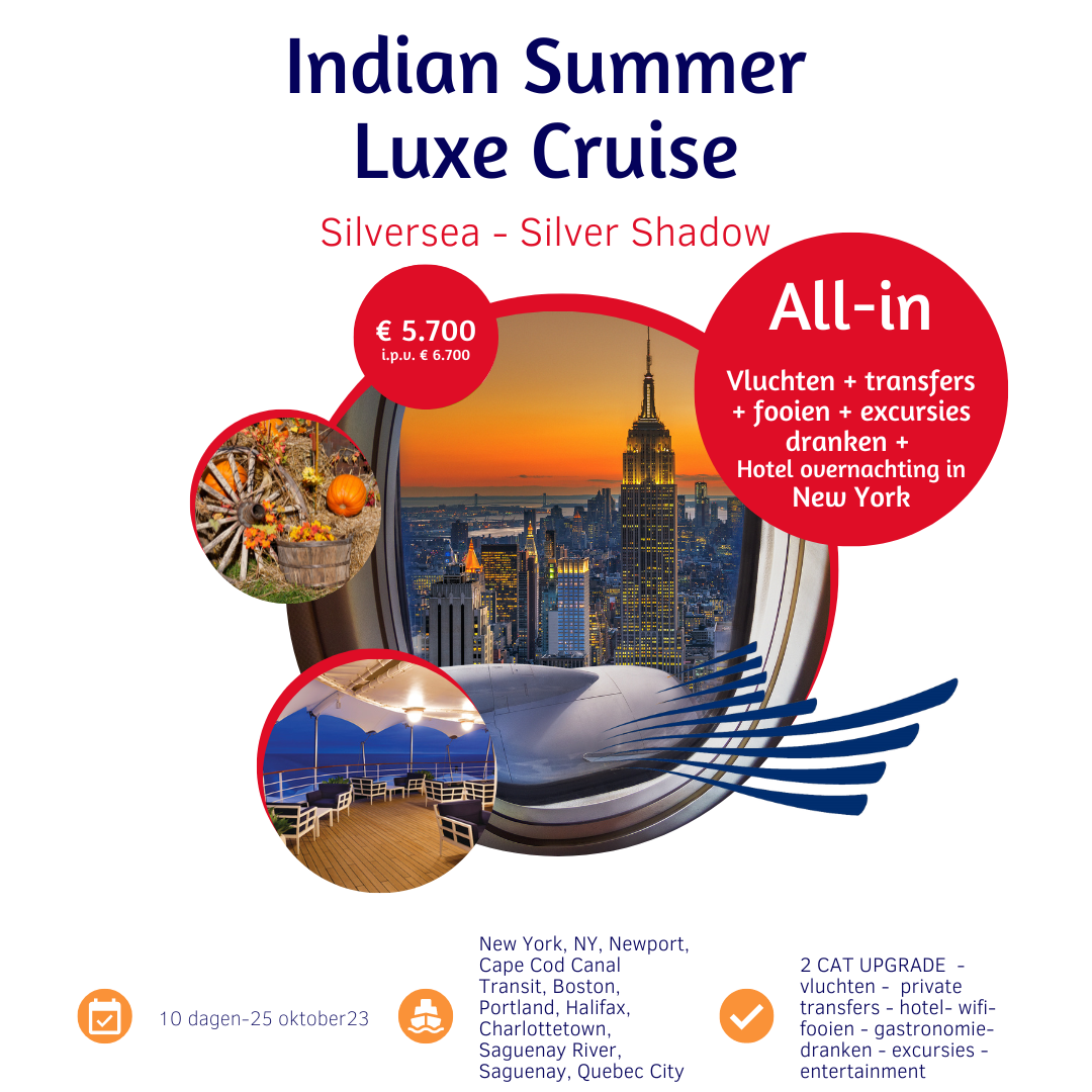Luxe Cruise Indian Summer